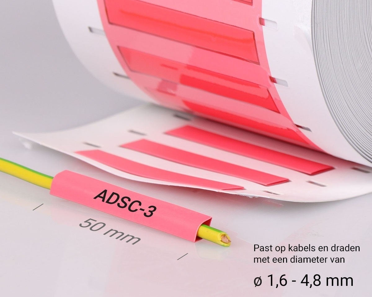 TTP ADSC3 1X50MM A332 PINK (DIA 1.64.8) 750/RL ALTEC industrial