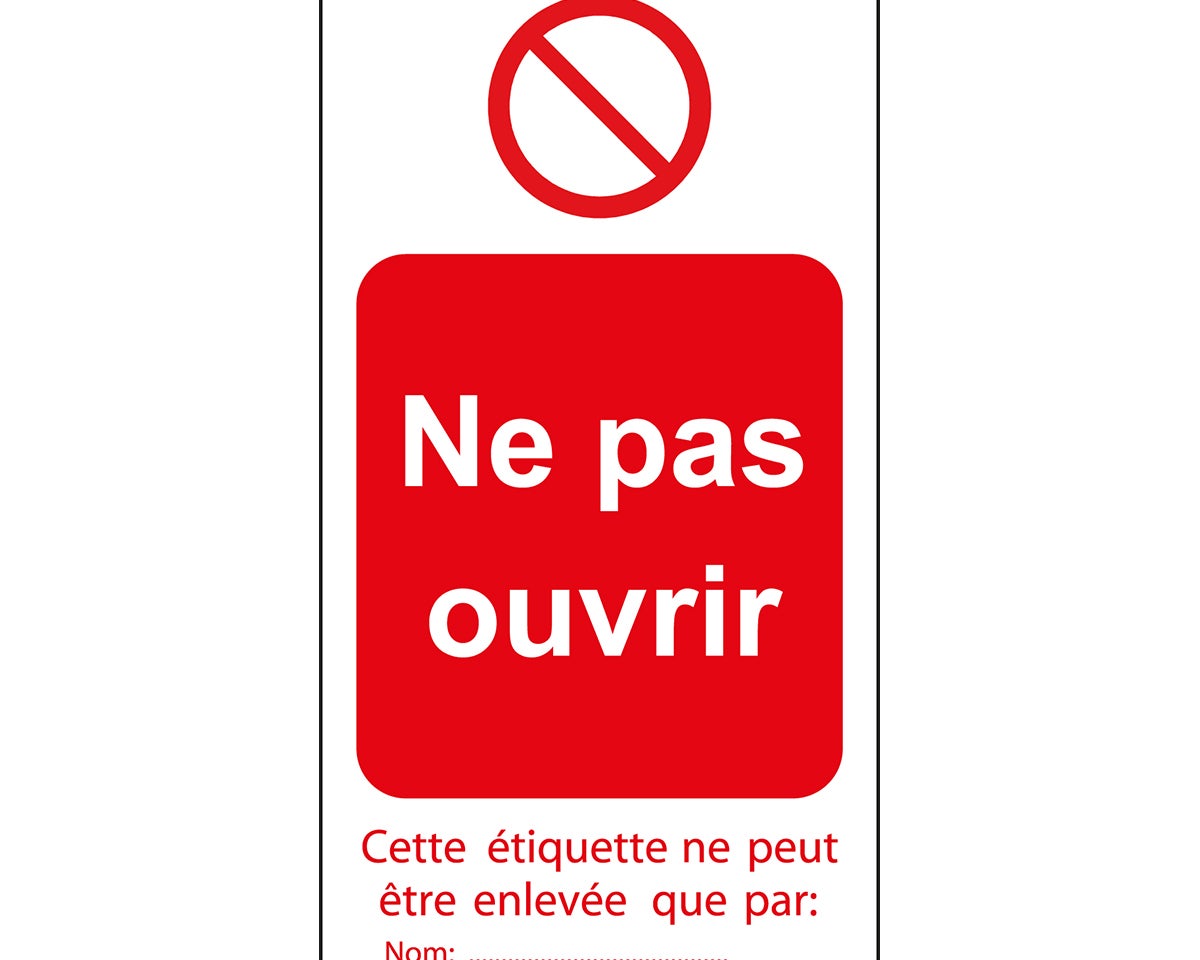 TAG F NE PAS OUVRIR 75X160MM ALTEC Industrial Identification B V tag-f-ne-pas-ouvrir-75x160mm-altec-industrial-identification-b-v