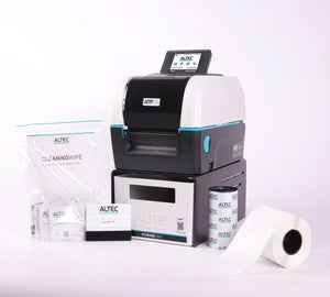 Complete Climatools printerset met ATP-300 Pro labelprinter, witte labels, inktfolie en accessoires