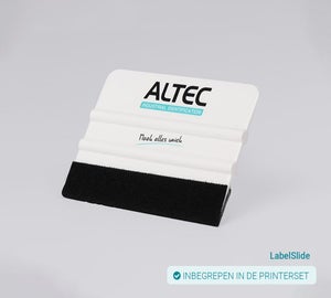 LabelSlide voor het aanbrengen van labels op gereedschap en materieel