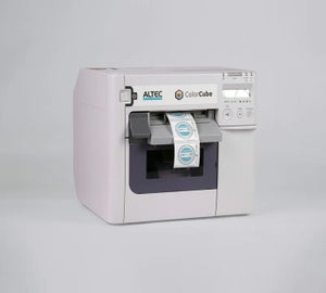 ColorCube labelprinter print ronde full-color labels