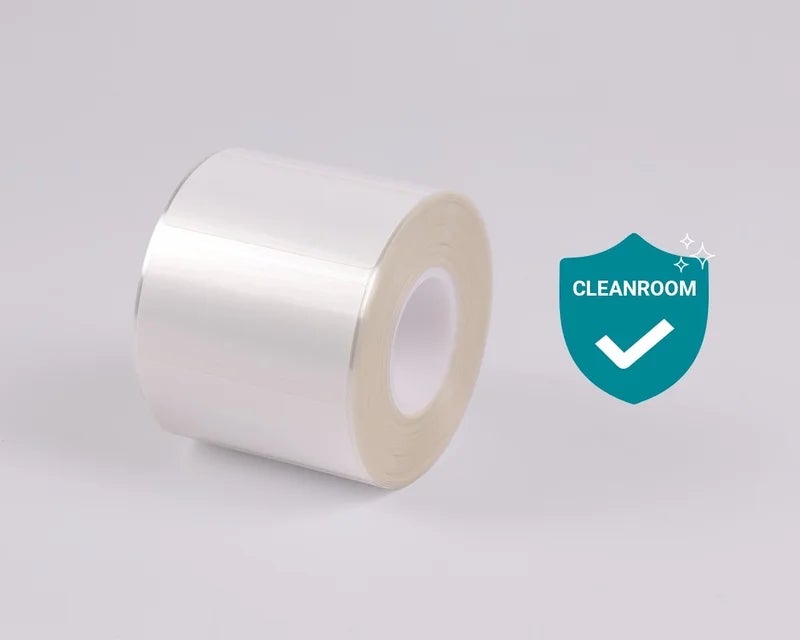 Rol witte cleanroom labels voor gebruik in steriele productie- en laboratoriumomgevingen