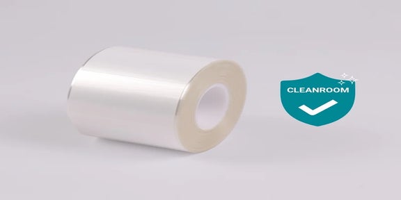 Rol witte cleanroom labels voor gebruik in steriele productie- en laboratoriumomgevingen