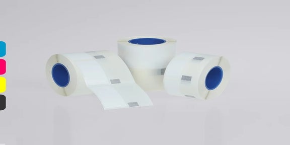 Full-color Print & Laminate labels op rol