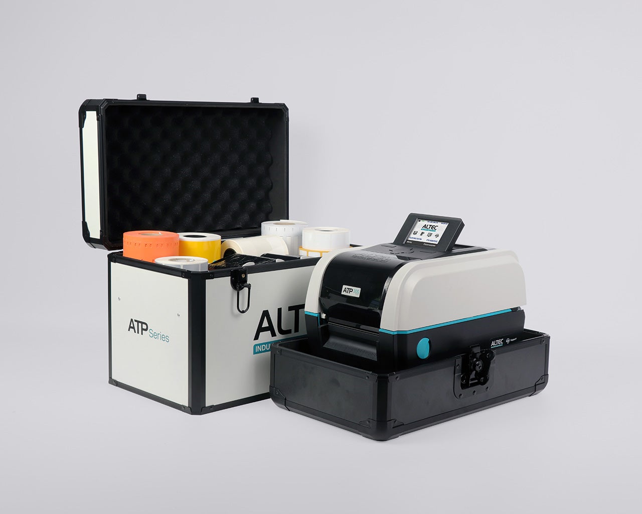 ATP Draagkoffer met ATP-300 Pro en labelrollen