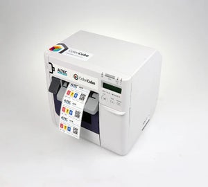 ColorCube labelprinter print full-color sticky notes