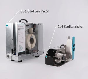 CL-1- en CL-2 Card Laminator voor PVC-cards lamineren