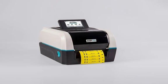 ATP-300 Pro labelprinter print gele kabelmerkers voor industriële identificatie