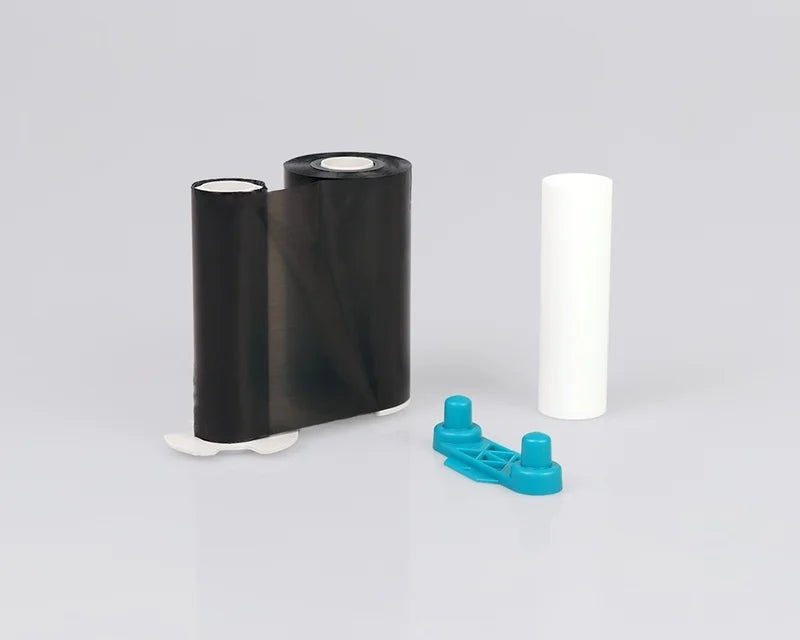 Inktfolie spindle set met een inktfolierol