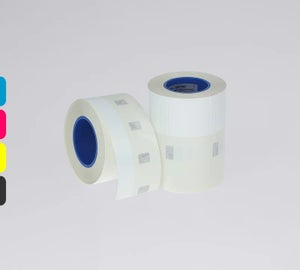 Rollen met Full-color wikkellabels