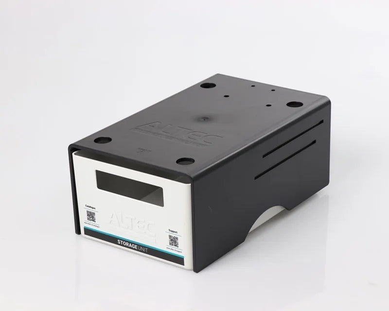 ATP Storage Unit zonder printer, voorzien van een uitneembare opbergbak voor het organiseren van labelmateriaal