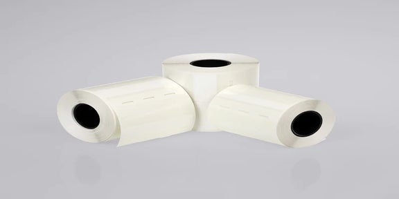 A452 TwistLabels op rol in wit voor kabelcodering