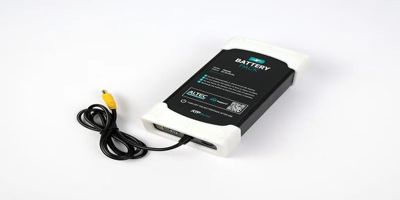 ATP BatteryPack voor het voorzien van een labelprinter van stroom op locatie