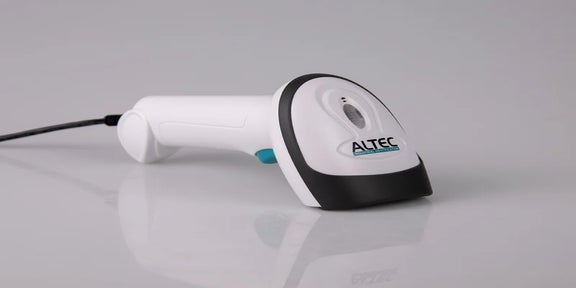 Altec barcodescanner voor het snel scannen van 1D-barcodes en 2D-codes zoals QR-codes en DataMatrix-codes