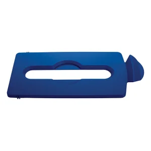 Deksel Rubbermaid Slim Jim Recyclestation inwerpop