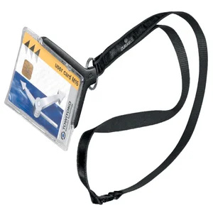 Veiligheidspashouder Durable 8207 met textielkoord