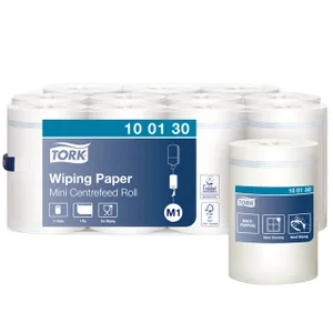 Poetspapier Tork M1 Advanced 1-laags 120m wit 1001