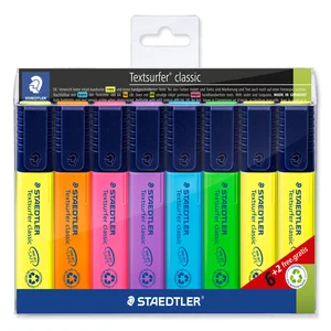 Markeerstift Staedtler 364 Textsurfer assorti 6 st
