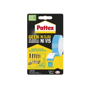 Plakband Pattex Super montage 20kg dubbbelzijdig v