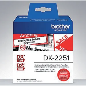 Etiket Brother DK-22251 doorlopend 62mm 1 rol á 15