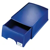 Brievenbak Leitz Plus met lade A4 maxi blauw