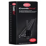 Bindrug GBC 6mm 21rings A4 zwart 100 stuks