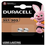 Batterij Duracell knoopcel 2x357/303 zilver oxide Ø11,6mm 2 stuks