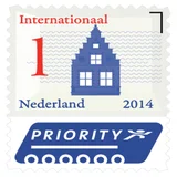 Postzegel Internationaal Waarde 1 Echt Hollands zelfklevend 50 stuks
