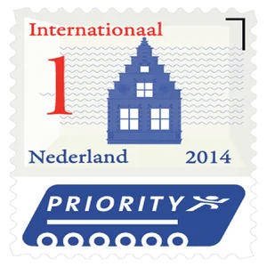 Postzegel Internationaal Waarde 1 Echt Hollands ze
