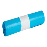 Afvalzak Propsac HDPE T23 58x100cm 70L blauw rol à 25 stuks
