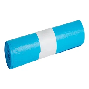 Afvalzak Propsac HDPE T23 58x100cm 70L blauw rol à