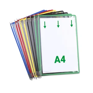 Zichtpaneel Tarifold A4 verticaal assorti 10 stuks