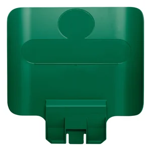 Paneel Rubbermaid Slim Jim Recyclestation voor lab
