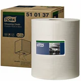 Reinigingsdoek Tork W2 Premium 1-laags 152m wit 510137