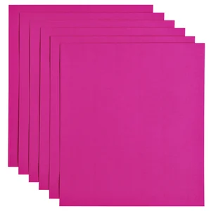 Kopieerpapier Papicolor A4 200gr 6 vel felroze