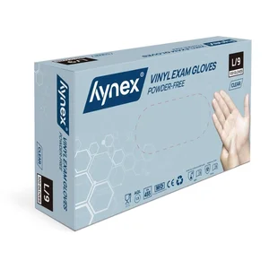 Handschoen Hynex vinyl L transparant 4.5gr 100 stu