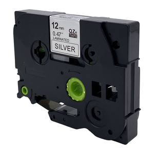 DULA - Brother TZe-931 label tape - zwart op zilver 12mm x 8 m