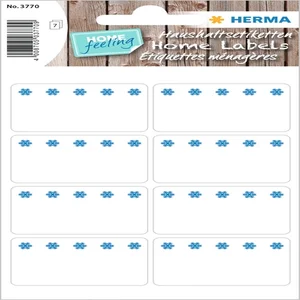 Etiket HERMA 3770 26x40mm diepvries wit 56 stuks