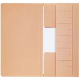 Dossiermap Djois Secolor Mammoet folio 3 kleppen 250gr recycled chamois 10 stuks
