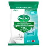 Reinigingsdoekjes Dettol antibacterieël Ocean 110 stuks