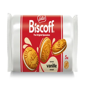 Koekjes Lotus Biscoff speculoos sandwich vanille 5