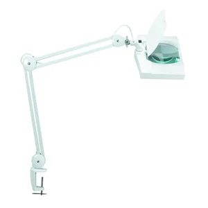 Loeplamp MAUL Vitrum LED met tafelklem lens 307 cm