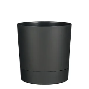 Plantenpot Mica Coco met schotel rond hoogte 23,5