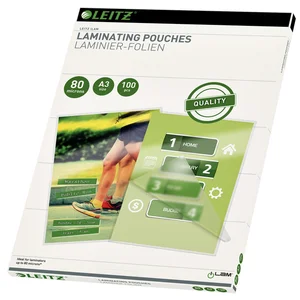Lamineerhoes Leitz iLAM A3 2x80micron EVA 100 stuk