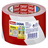 Waarschuwings- en markeringstape tesa® Signal Universal 66mx50mm rood/wit