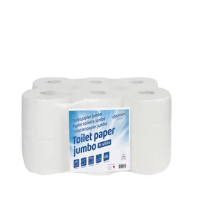 Toiletpapier Cleaninq T2 jumbo klein 2-laags 12x15