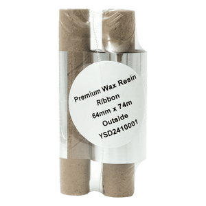 Premium wax resin ribbon 64x74