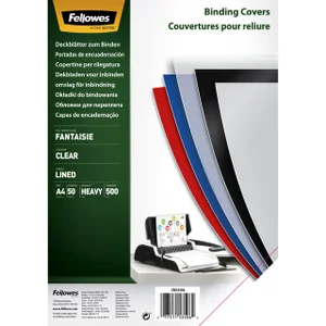 Voorblad Fellowes A4 PP 500micron transparant lijn
