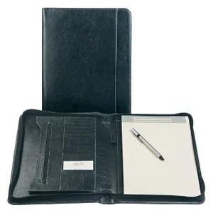 Schrijfmap Brepols Palermo luxe A4 met rits incl s