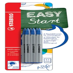 Rollerpenvulling STABILO Easyoriginal fijn blauw b